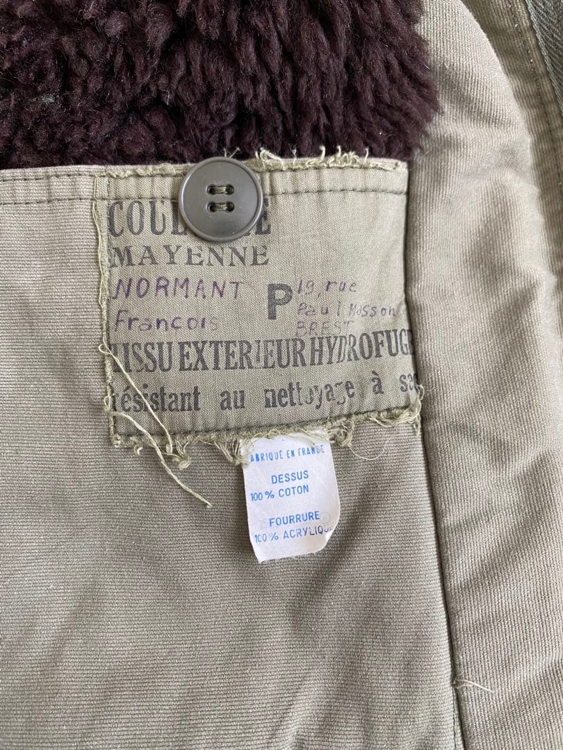 60s 70s フランス軍 N-1 デッキジャケット 海軍 ミリタリー