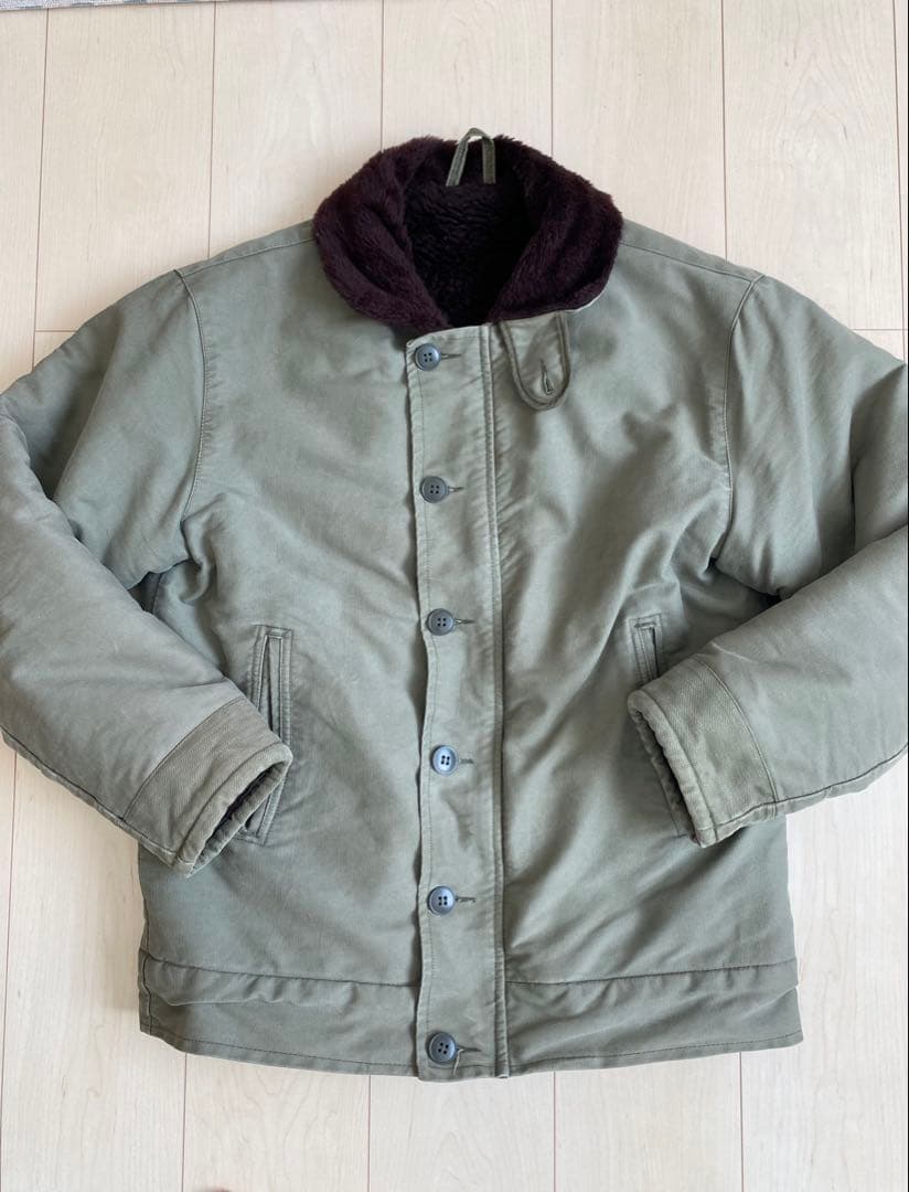 60s 70s フランス軍 N-1 デッキジャケット 海軍 ミリタリー