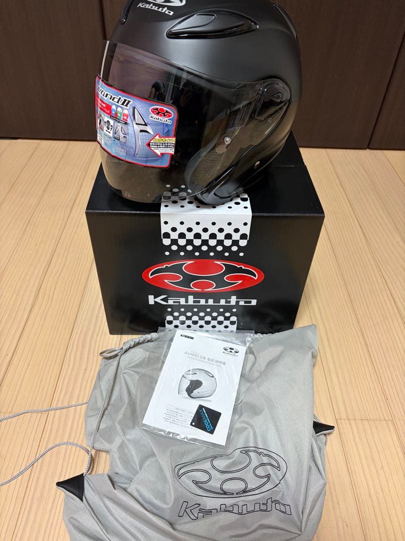 Kabuto avand II XL マットブラック 未使用品 検exceed