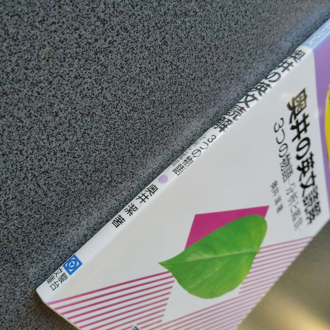 奥井の英文読解 3つの物語・分析と鑑賞　奥井潔　駿台文庫　英語長文　英文解釈