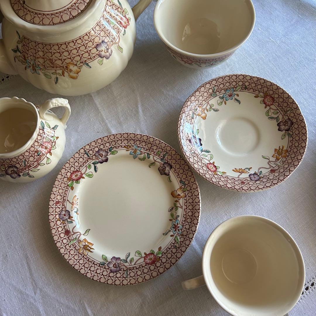 イギリスヴィンテージ masons メイソンズ コーヒーセット