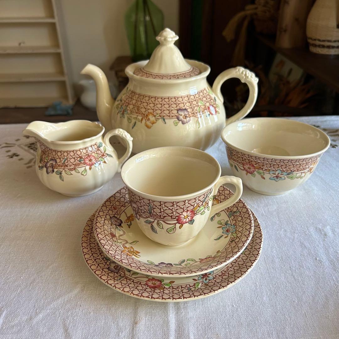 イギリスヴィンテージ masons メイソンズ コーヒーセット