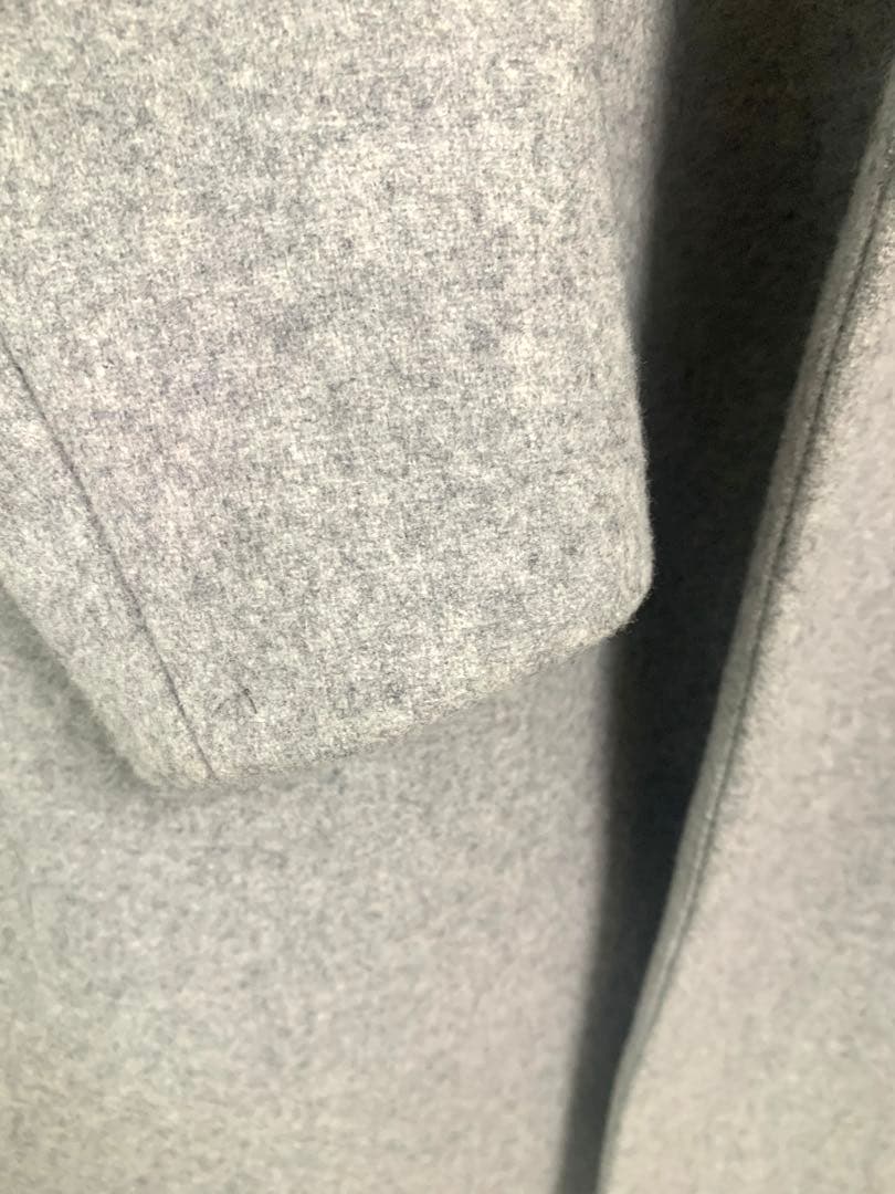 UNITED TOKYO ウールカシミヤ混チェスターコート　グレー