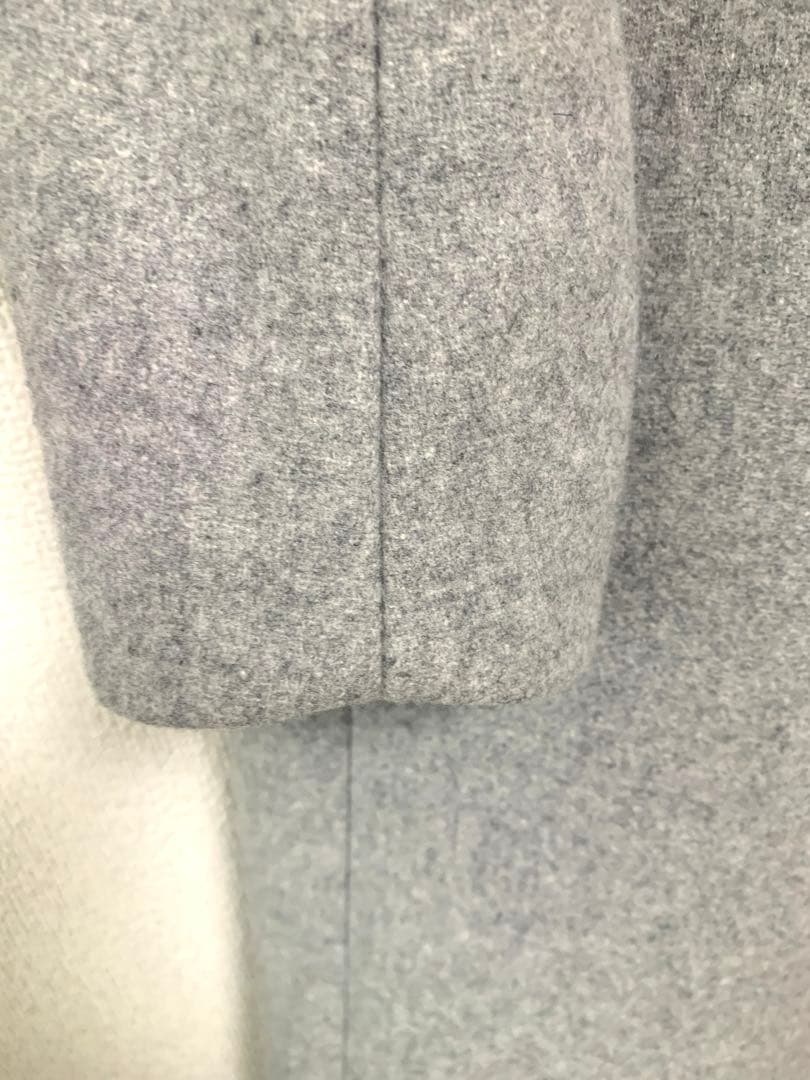 UNITED TOKYO ウールカシミヤ混チェスターコート　グレー