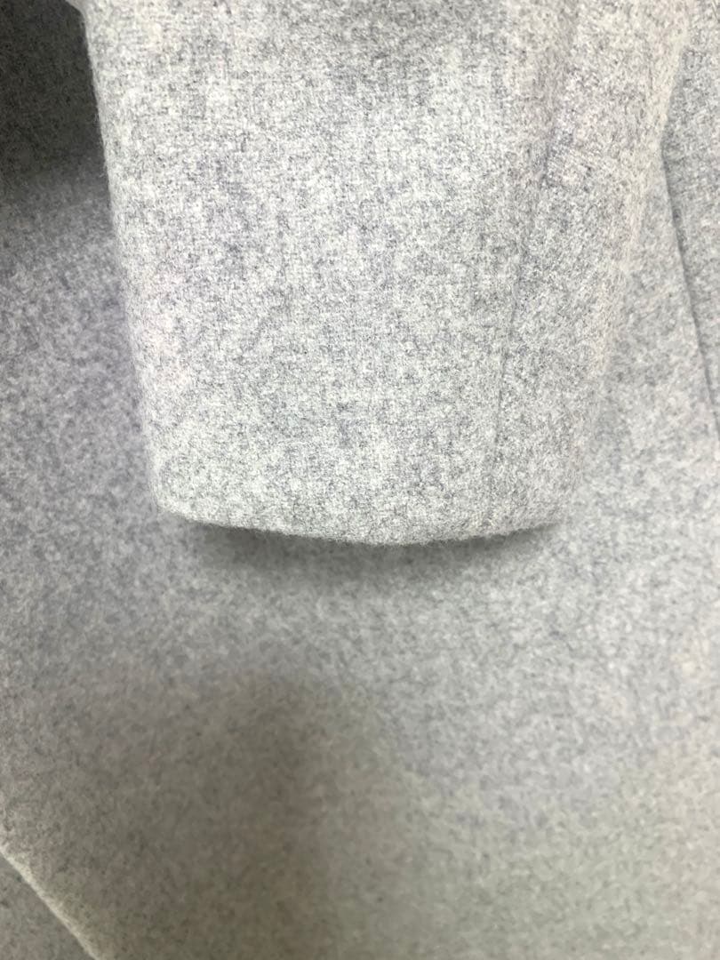 UNITED TOKYO ウールカシミヤ混チェスターコート　グレー