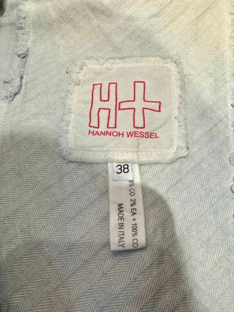 hannoh wessel デニムジャケット