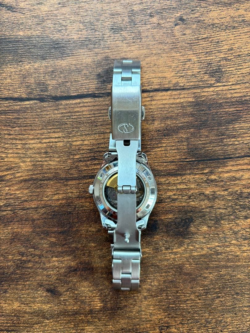 ORIENT STAR レディース自動巻き 腕時計 ピンク文字盤