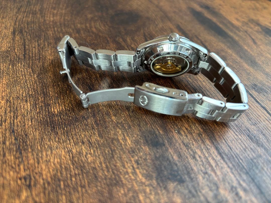 ORIENT STAR レディース自動巻き 腕時計 ピンク文字盤