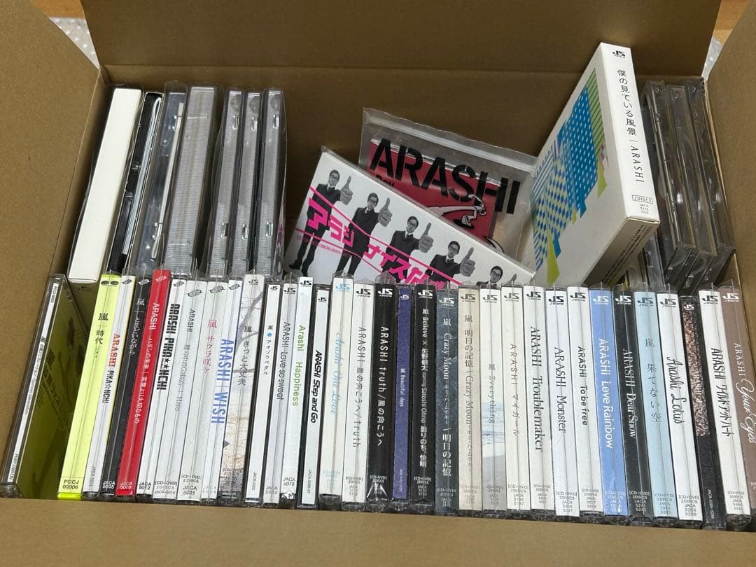 嵐　CDまとめ売り　シングル・アルバム48枚
