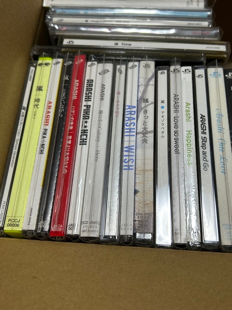 嵐　CDまとめ売り　シングル・アルバム48枚