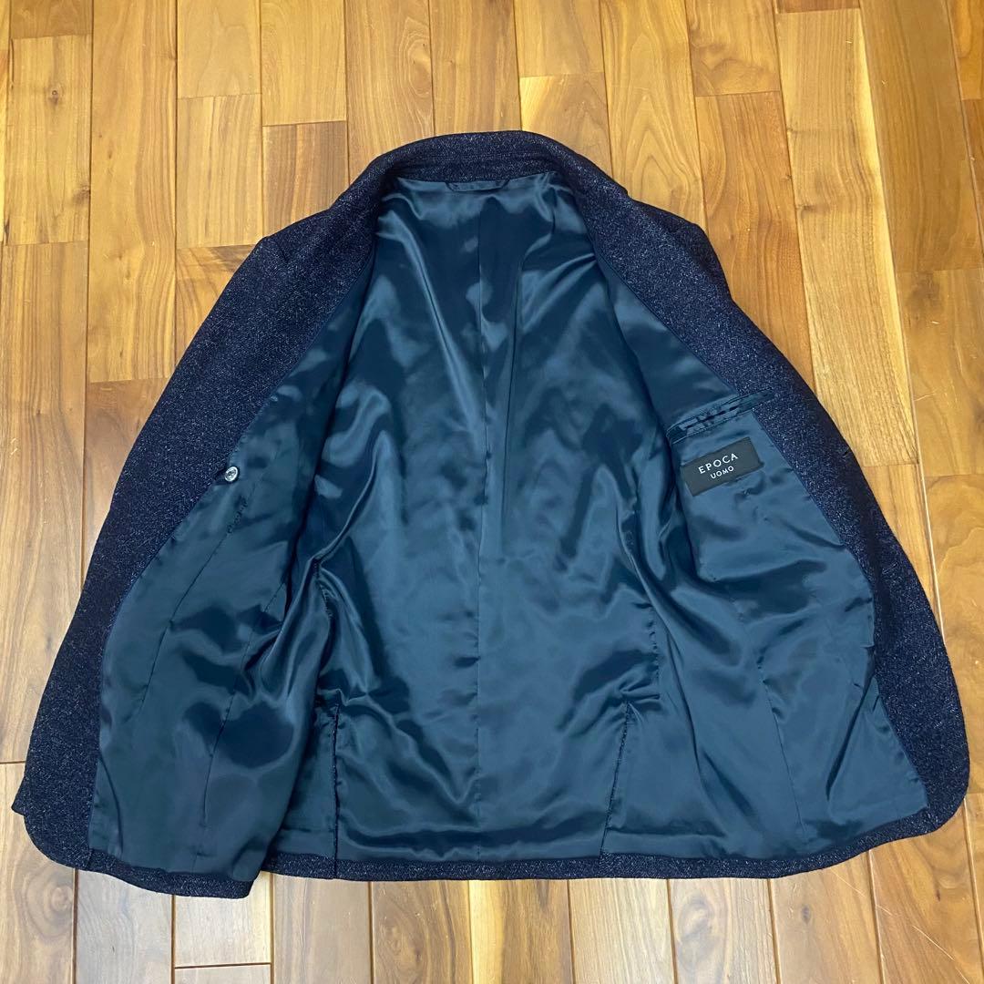 EPOCA UOMO エポカウォモ　スリムフィット　ウールジャージースーツ　美品
