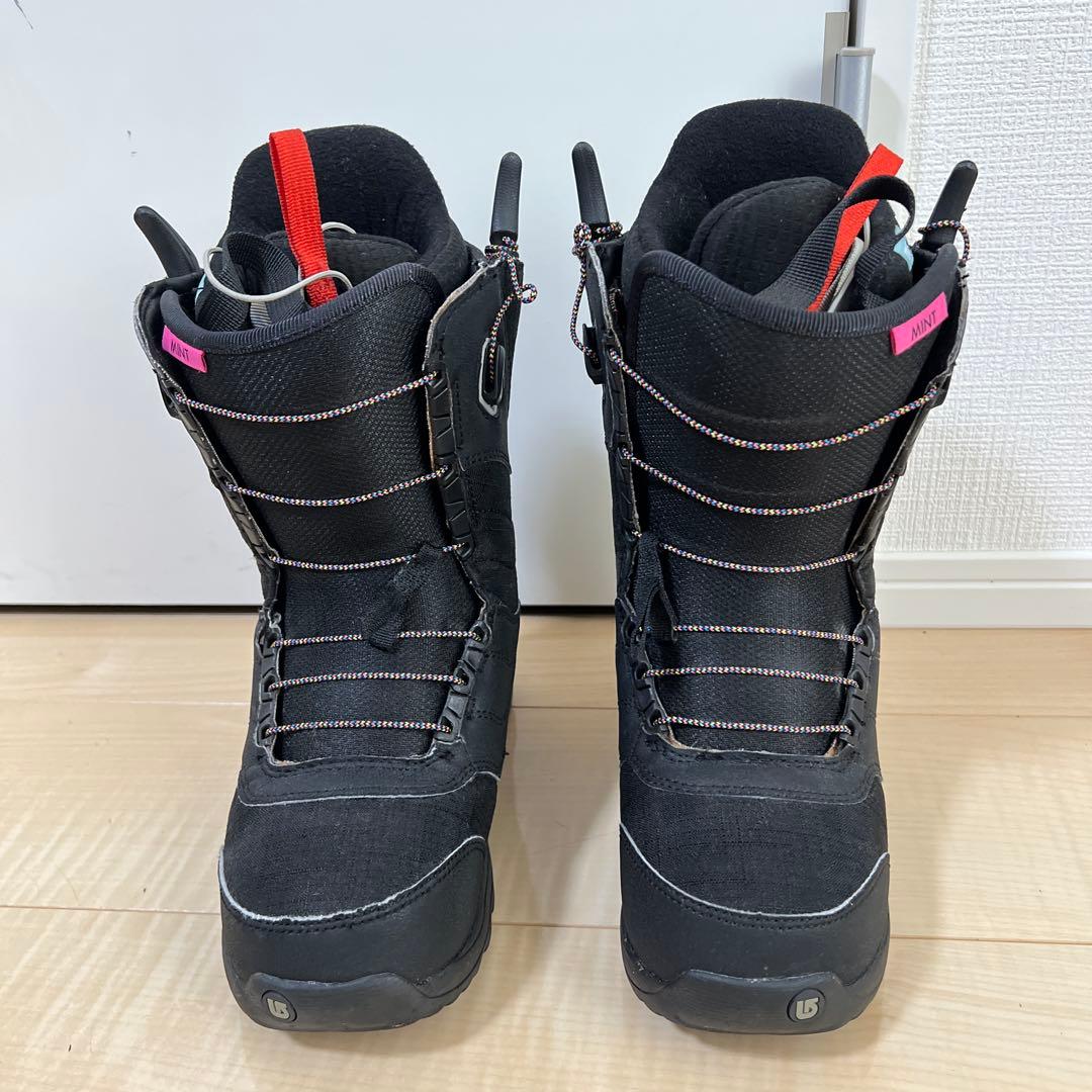 【美品_即日発送】BURTON スノボMINT-ASIAN FIT 22.5cm