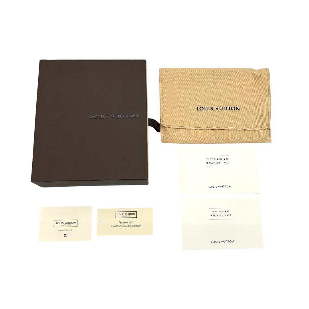 ルイヴィトン カードキーケース ケース ダミエ ポシェット・クレ