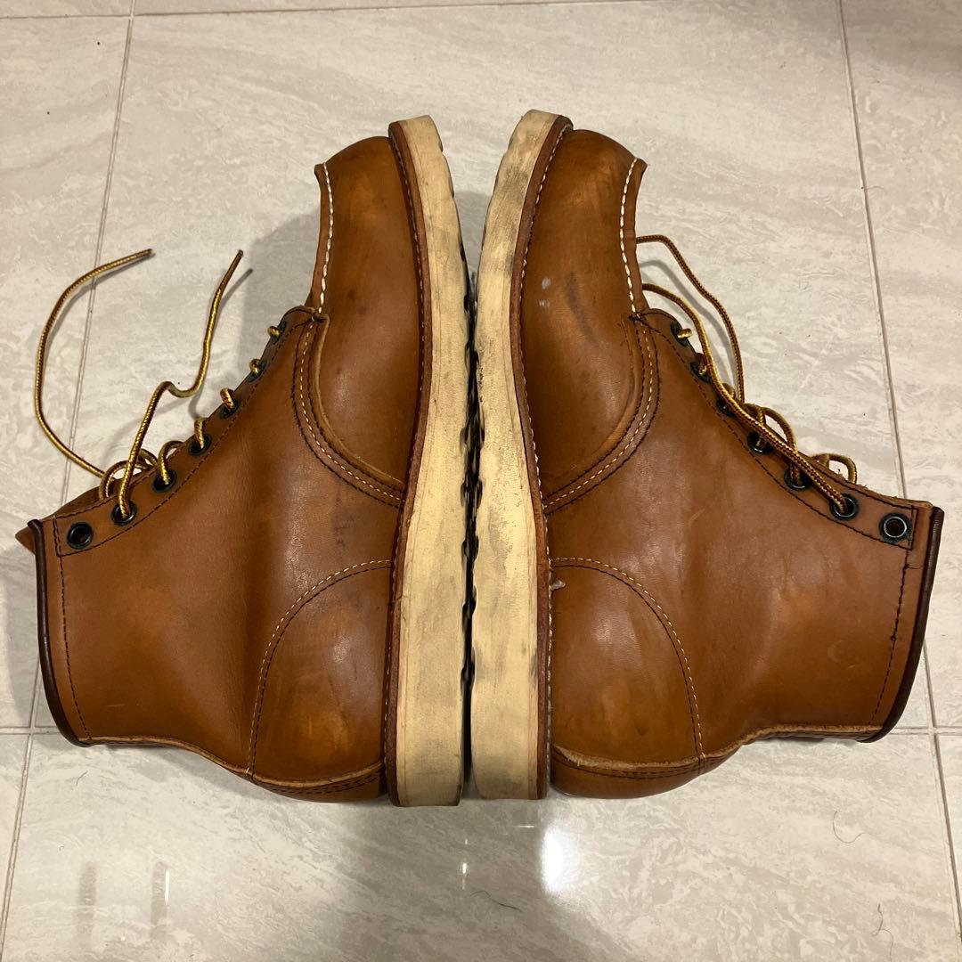 RED WING ブラウンハイカットレザーブーツ　レザーコンディショナー付