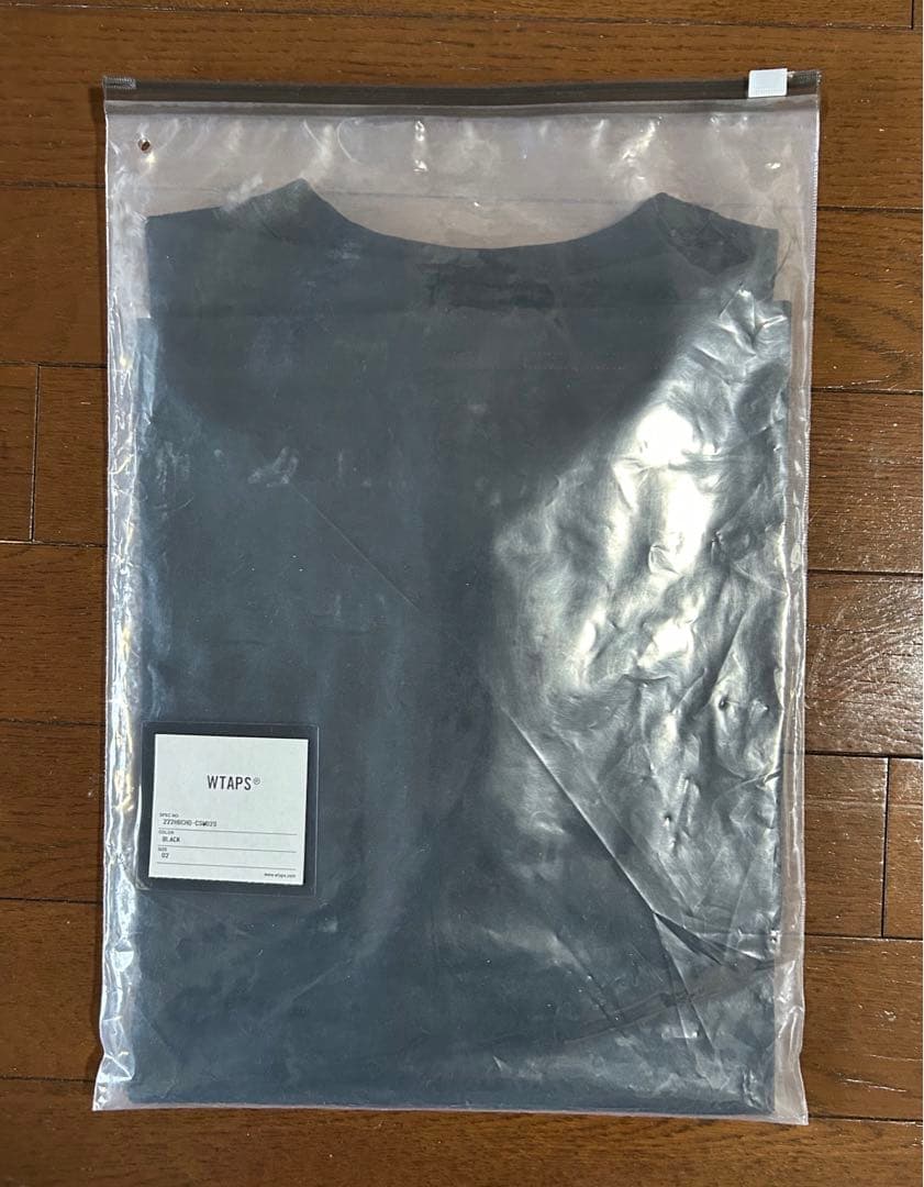 新品 WTAPS Champion ACADEMY 長袖Tシャツ 黒 Mサイズ