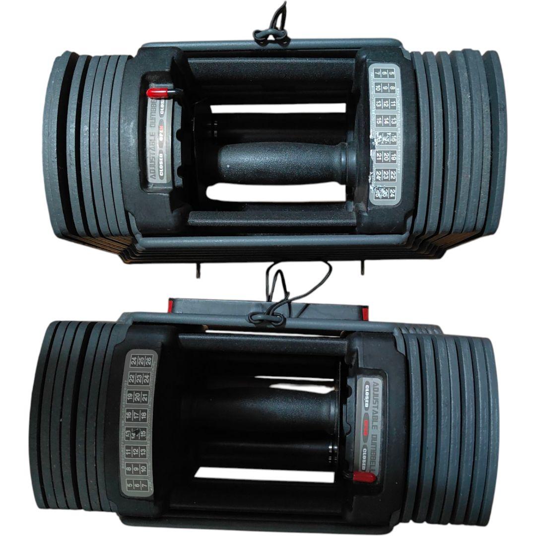 引き取り限定！ 可変式ダンベルセット パワーブロックタイプ