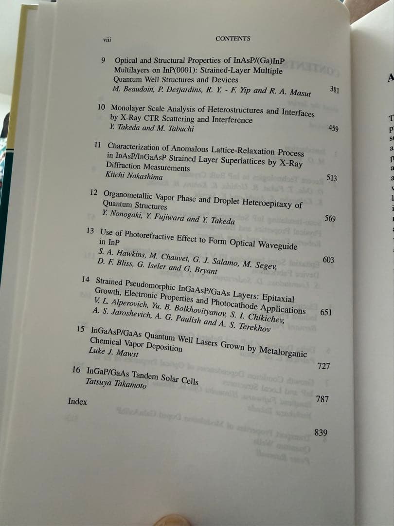 洋書 InP and related compounds Materials