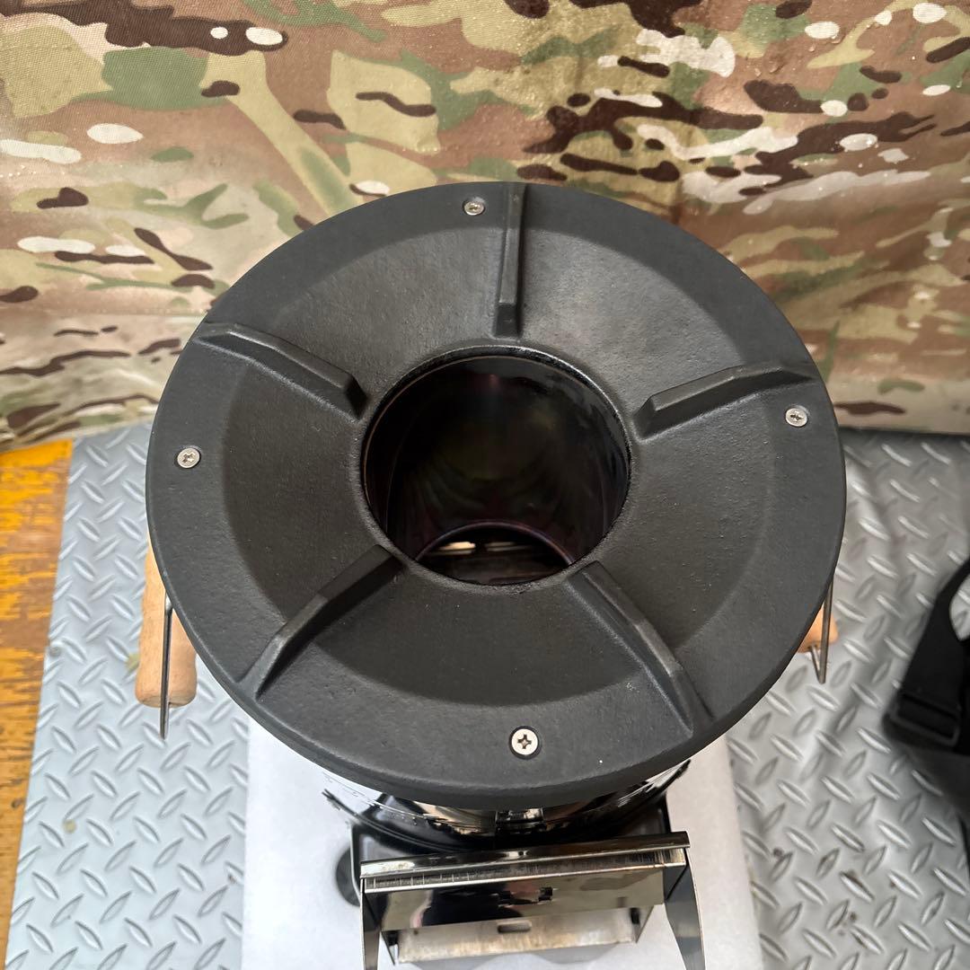 二次燃焼 Petromax ペトロマックス　ロケットストーブ　ケース付き