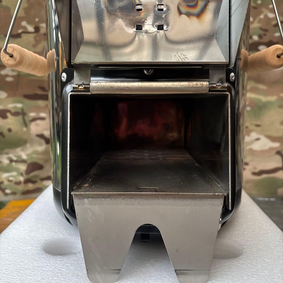 二次燃焼 Petromax ペトロマックス　ロケットストーブ　ケース付き