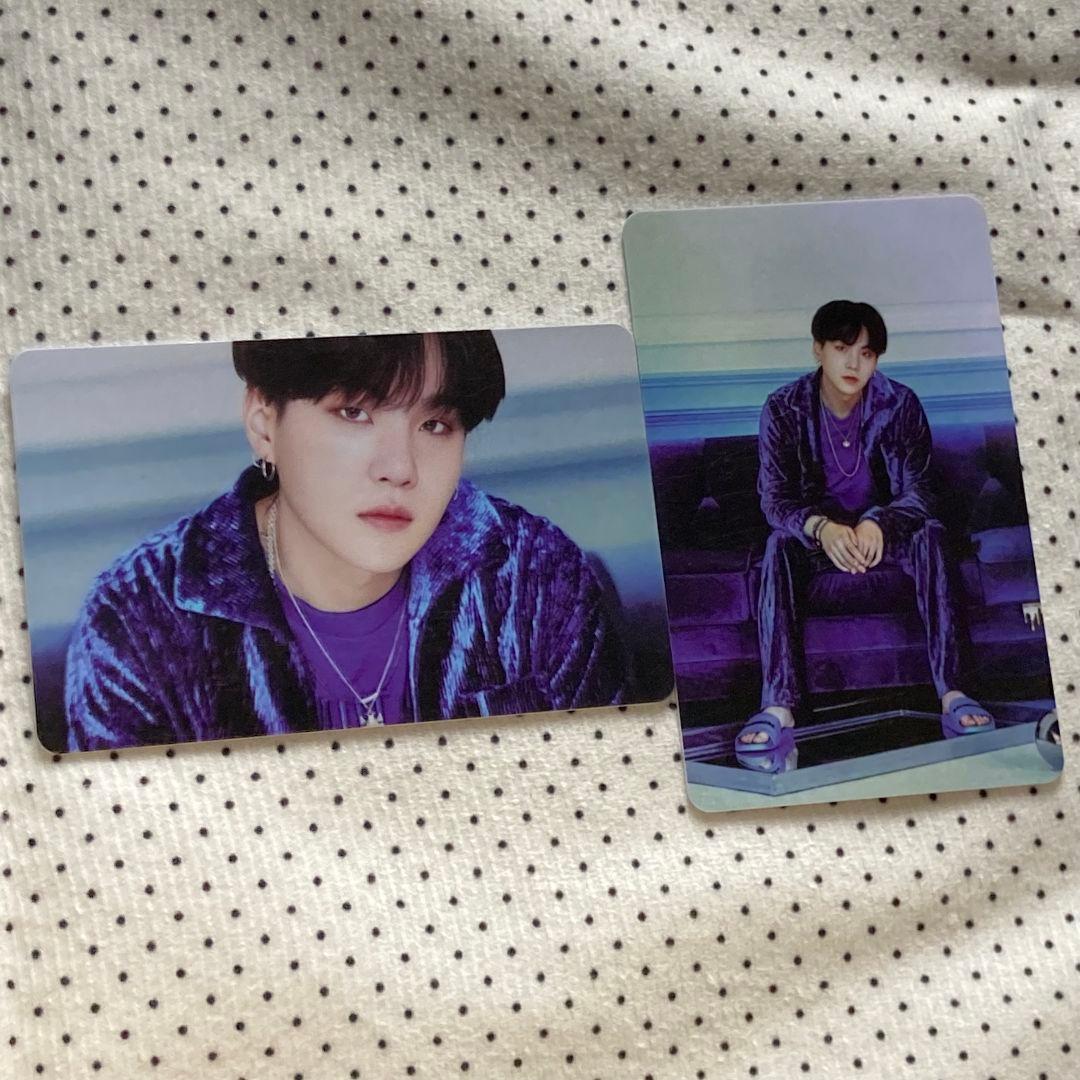 BTS 韓国 限定 BE 未公開 ユンギ SUGA ラキドロ トレカ 2枚