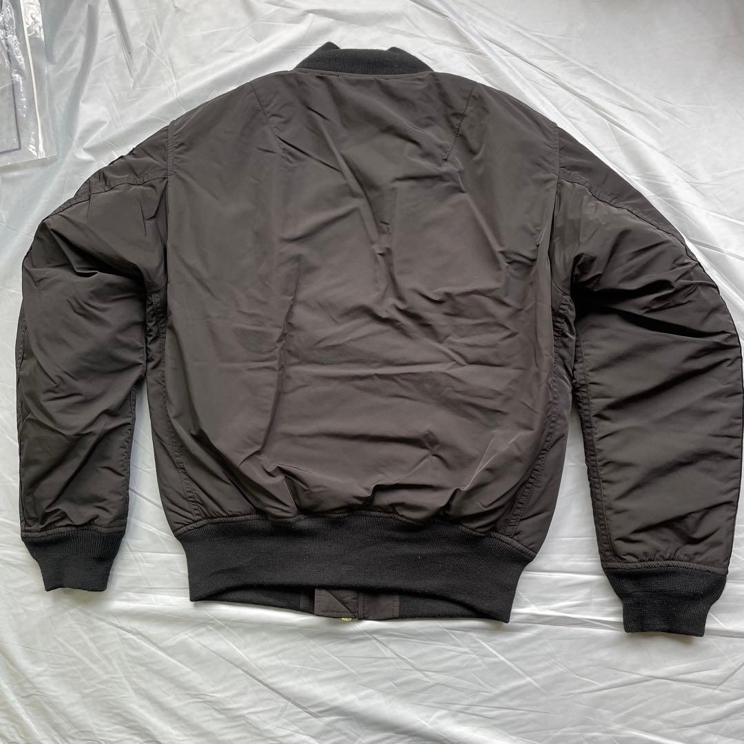 ヒューストンゴールドMA-1 フライトジャケット ブラック Mサイズ