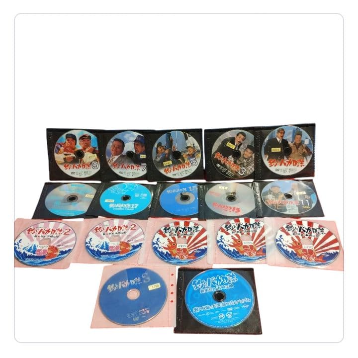 釣りバカ日誌 西田敏行　シリーズ　ケースなし　DVD