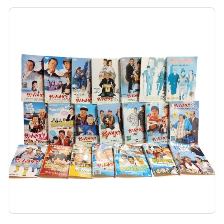 釣りバカ日誌 西田敏行　シリーズ　ケースなし　DVD