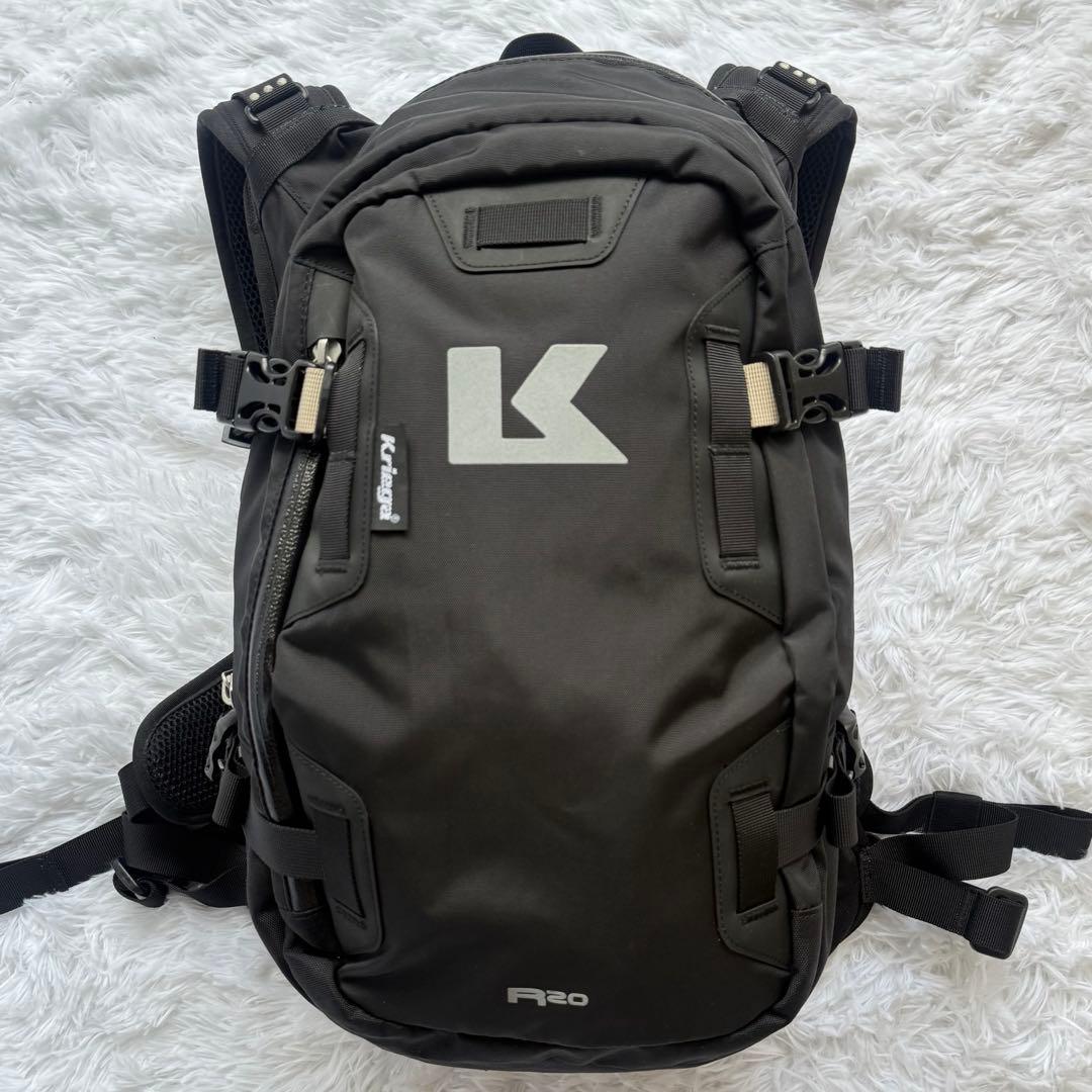 クリーガ バックパック R20 止水ファスナー 20リットル バイク