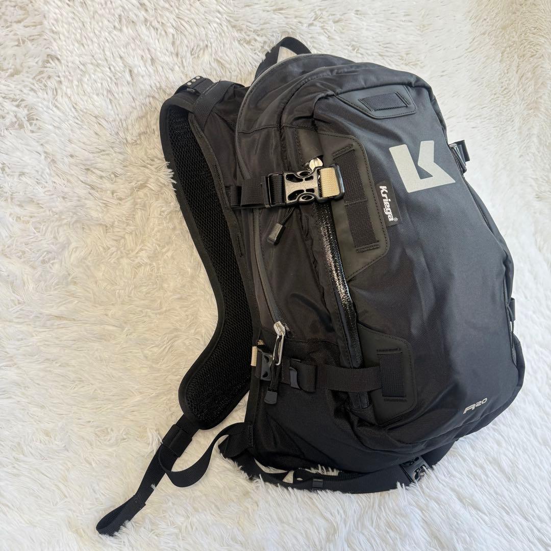 クリーガ バックパック R20 止水ファスナー 20リットル バイク