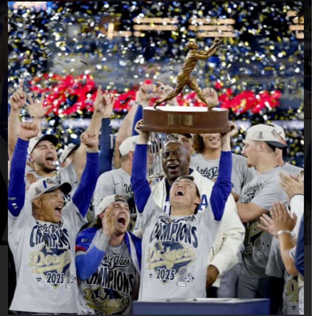 メルカリ最安値！優勝ドジャース　2025 ワールドシリーズキャップ