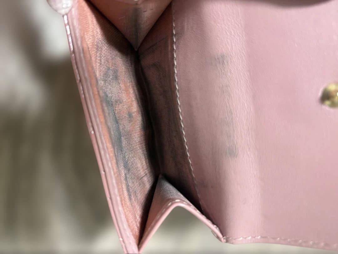 Lady Dior ロータスウォレット 三つ折財布