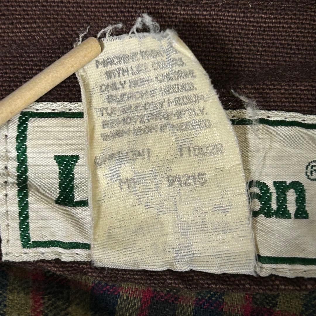 エルエルビーン ダックハンティングジャケット 90s ライナー付き Lサイズ