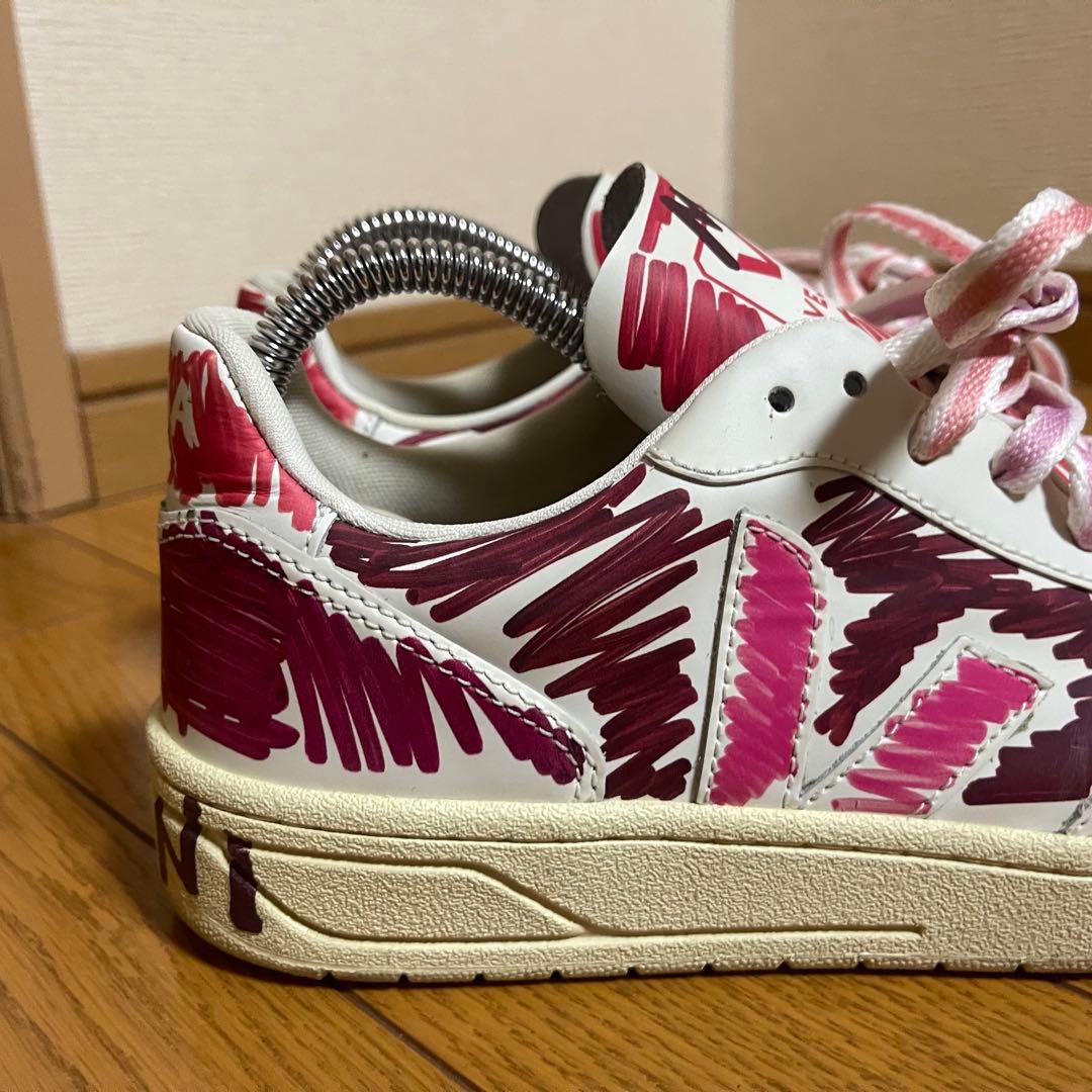 さくさく VEJA x MARNI V-10 コラボ MARSALA