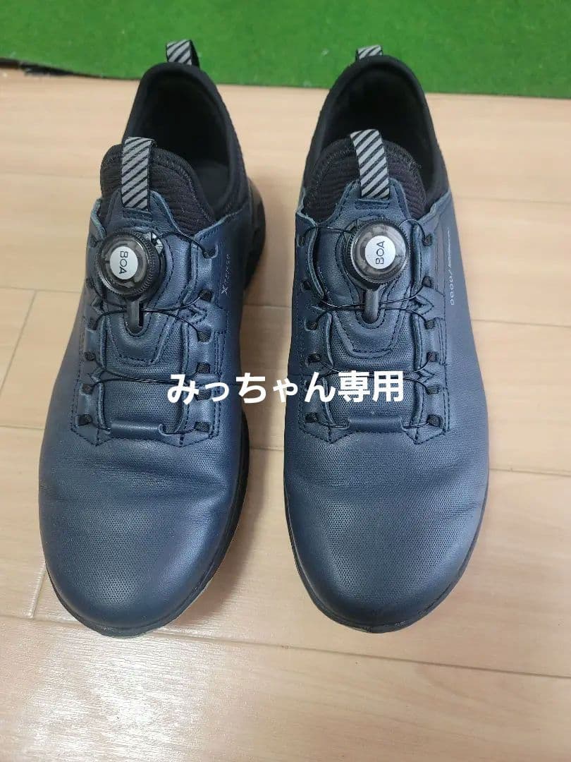 ECCO ゴルフシューズ ダークブルー