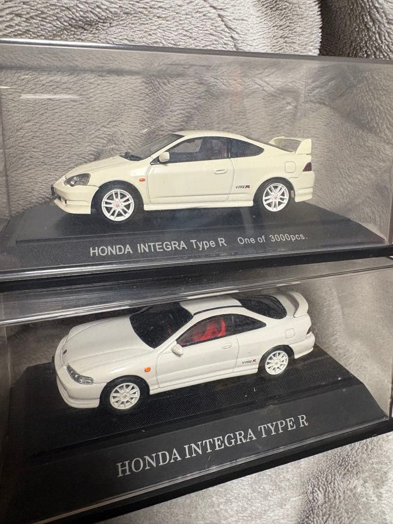 1/43 エブロ　ホンダ　インテグラ　タイプR DC2 DC5 2台セット