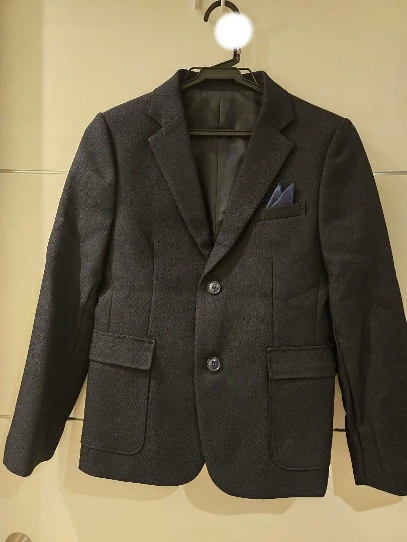 【未使用】卒業式ダークネイビー スーツ セット【CHOPIN】