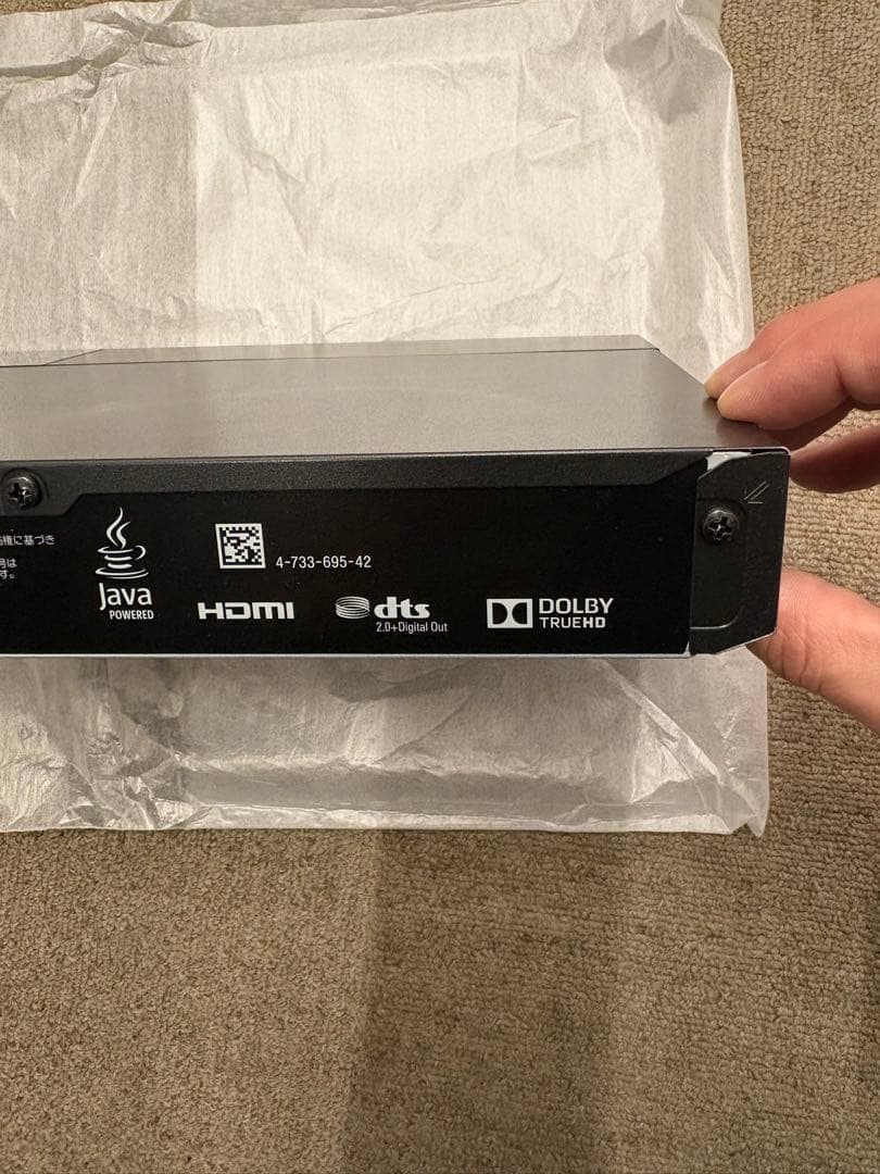 【極美品】ソニー SONY BDP-S6700 ブルーレイプレーヤー 4K 純正