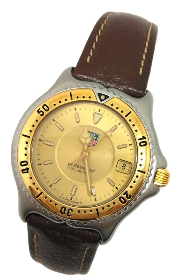 タグホイヤー S/el プロフェッショナル クォーツ 中古品 (37075)