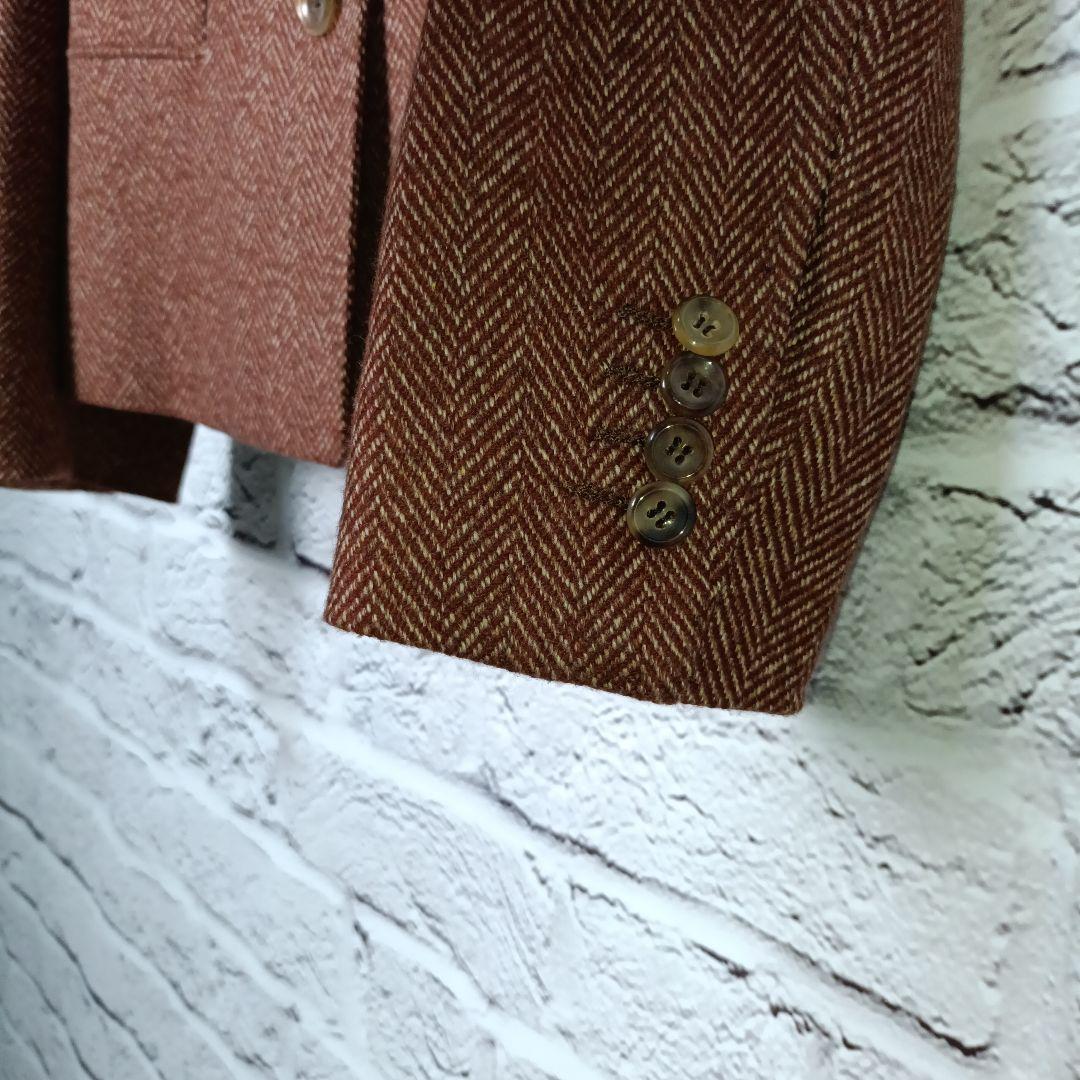 美品■Kiton カシミヤ100% テーラードジャケット ブラウン系 イタリア製