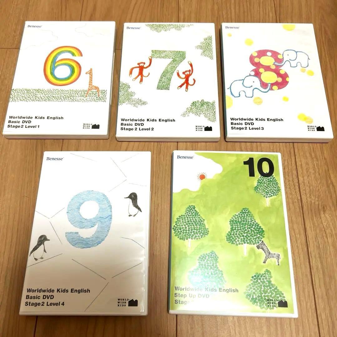 Worldwide Kids English DVD セット 1-6