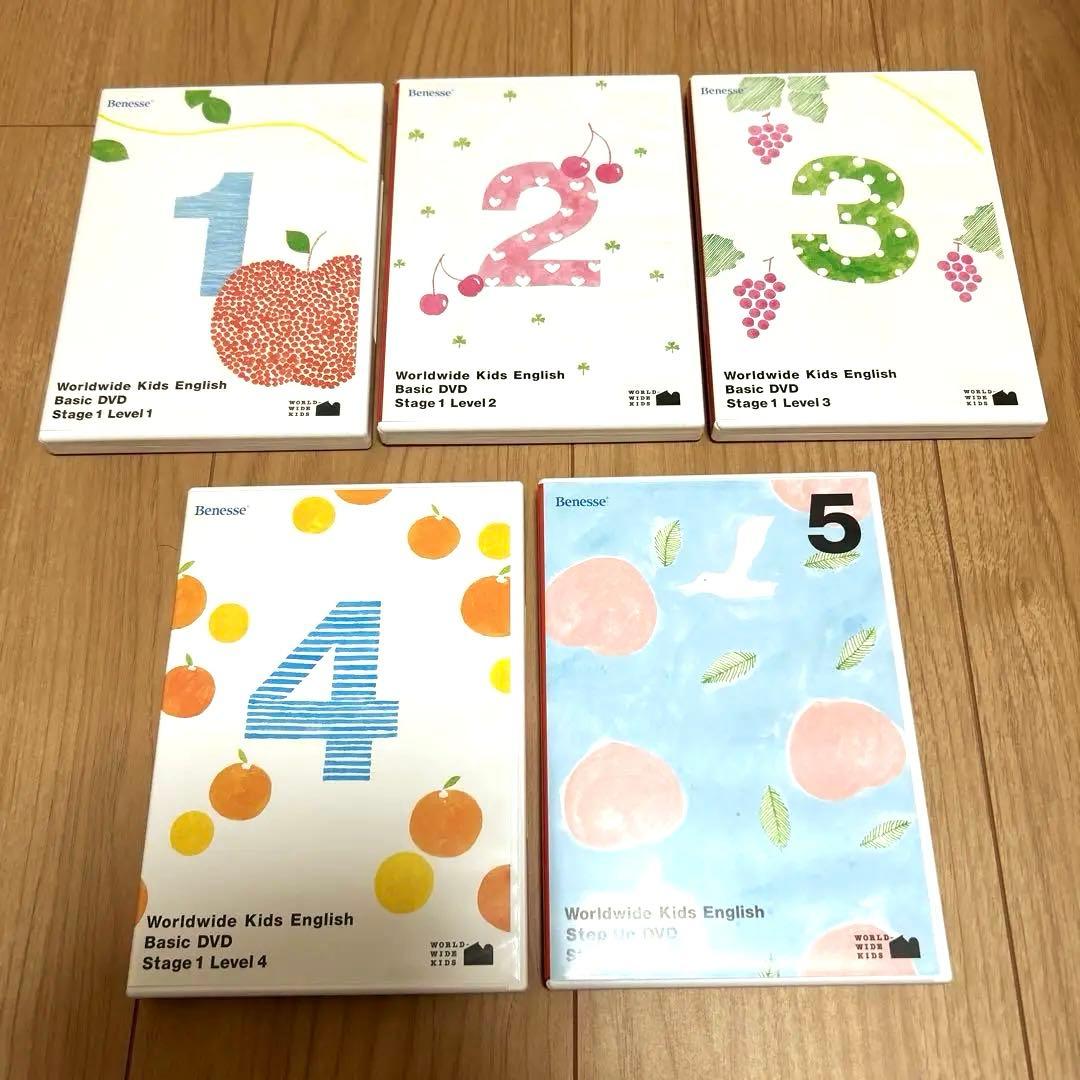 Worldwide Kids English DVD セット 1-6