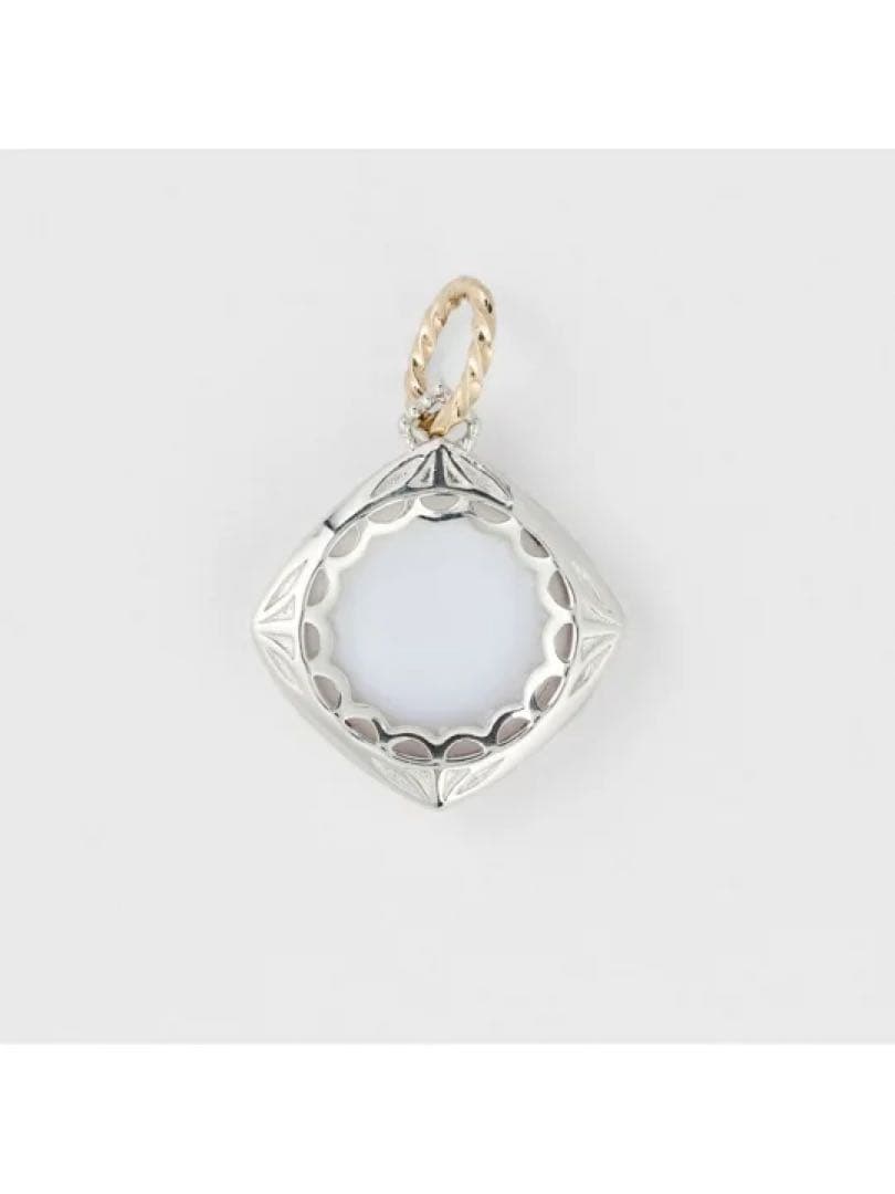 シ*ー様 美品 agete シルバー／K10サンストーンチャーム 完売品