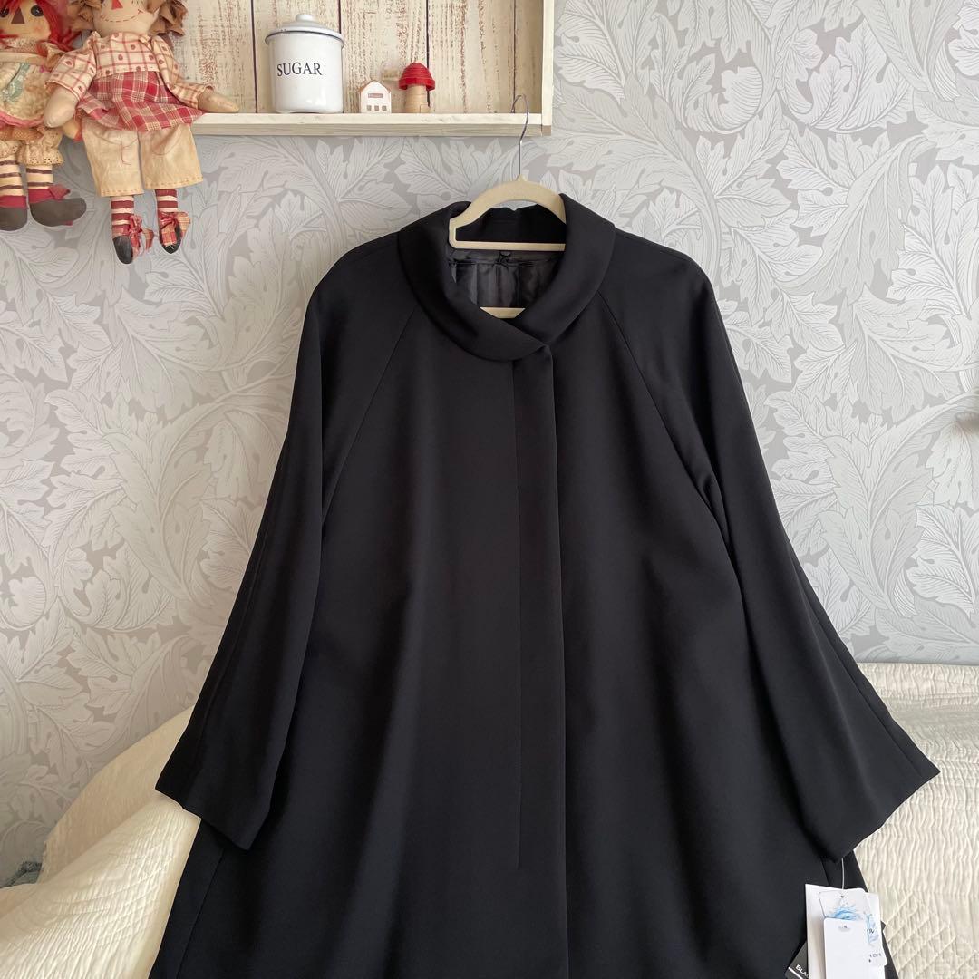 新品＊LL ブラックフォーマル＊洗えるコート＊ライナー付き　喪服　卒園卒業