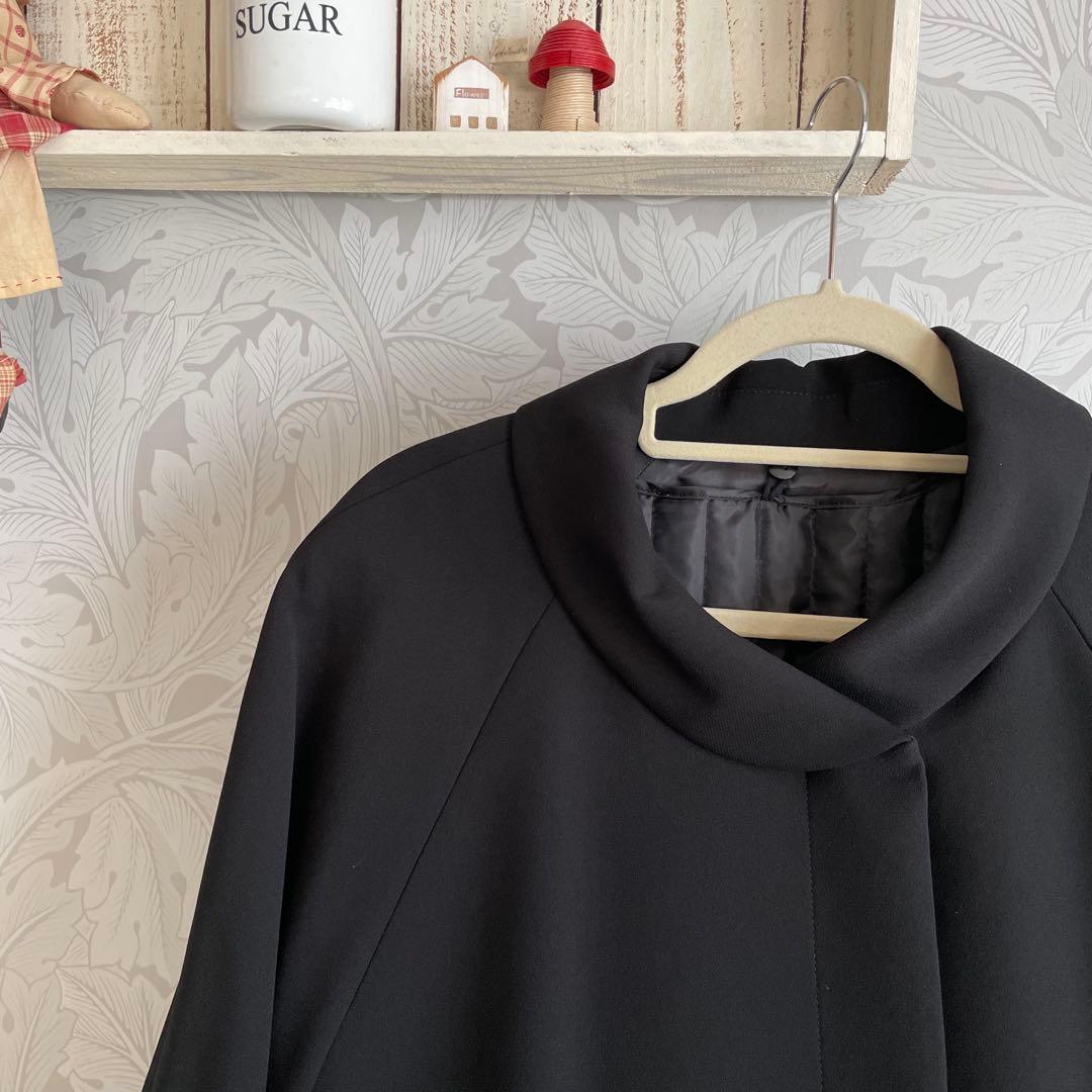 新品＊LL ブラックフォーマル＊洗えるコート＊ライナー付き　喪服　卒園卒業