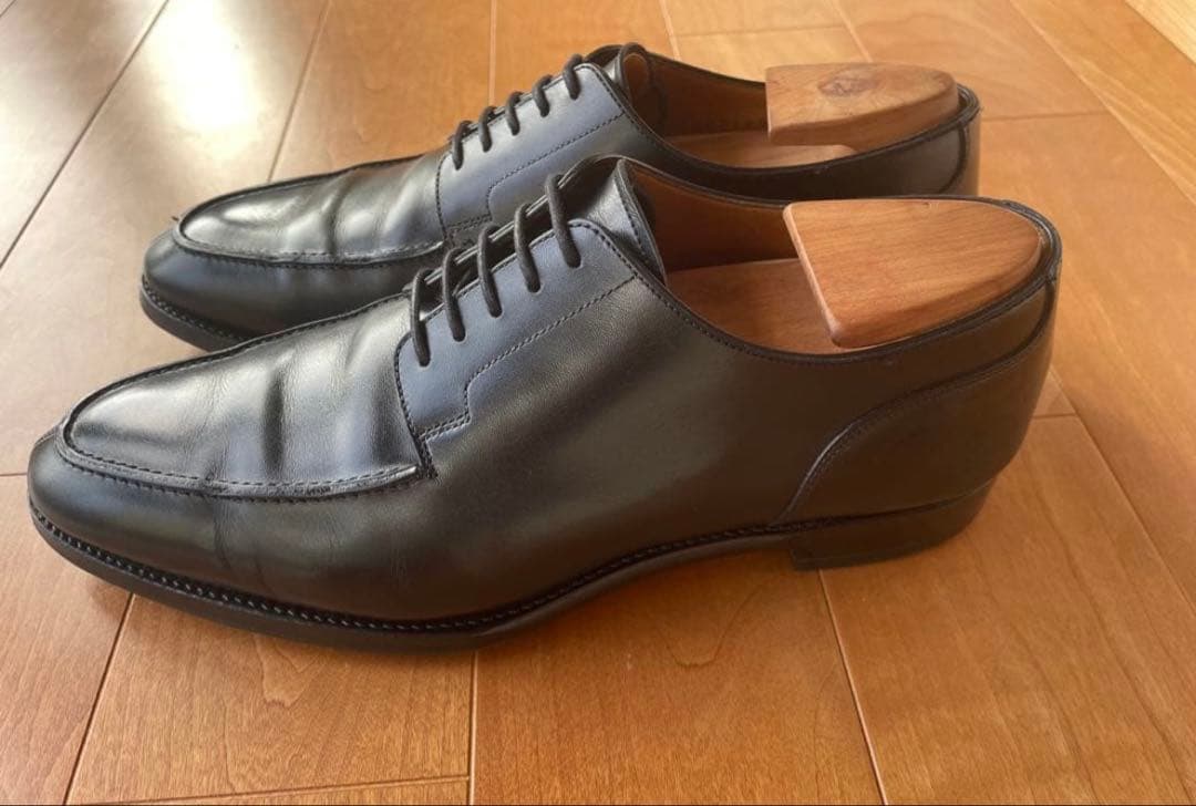 【マロン】三陽山長 初期モデル 勘太郎 7 外羽根Uチップ R305