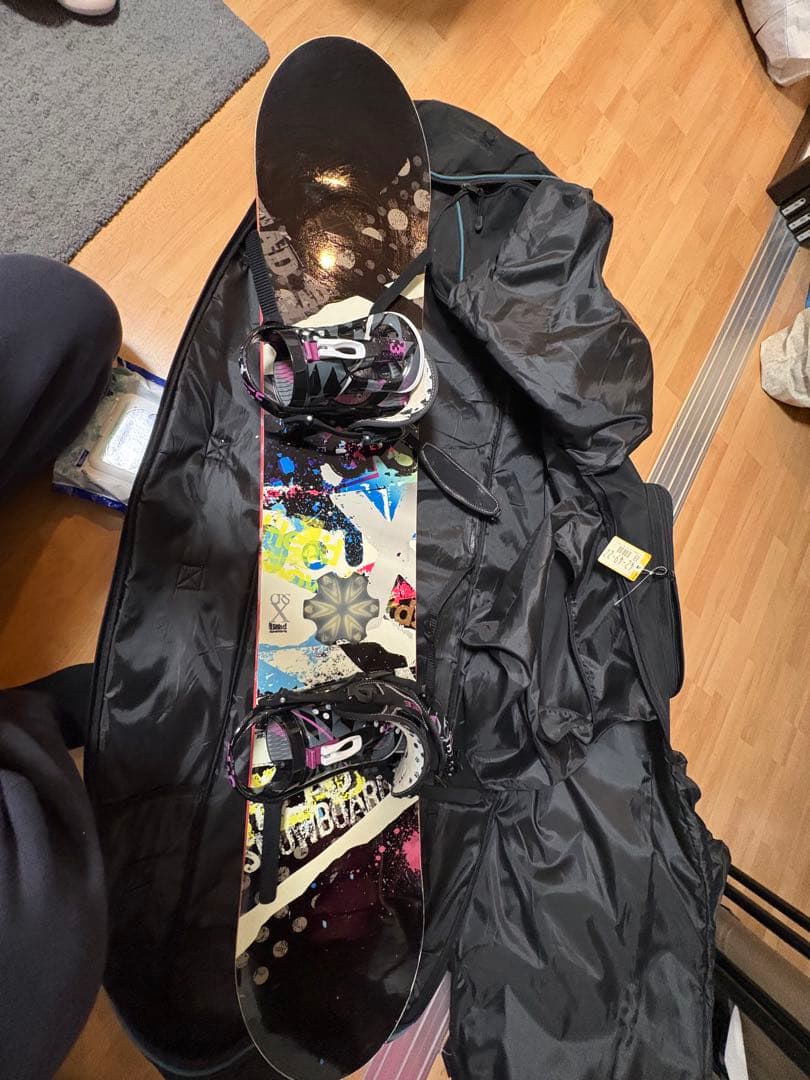 HEAD スノーボード 袋　靴　バインディング　4点セット