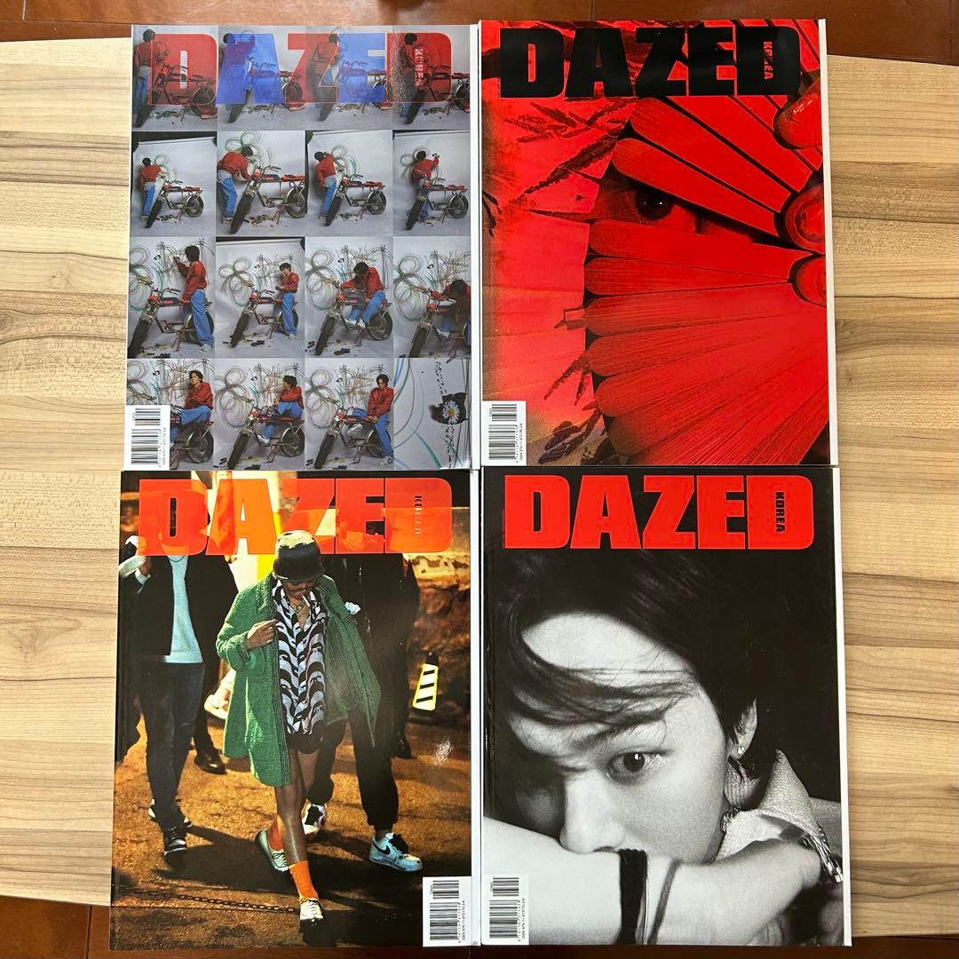 BIGBANG GDRAGON ジヨン 表紙 雑誌 DAZED