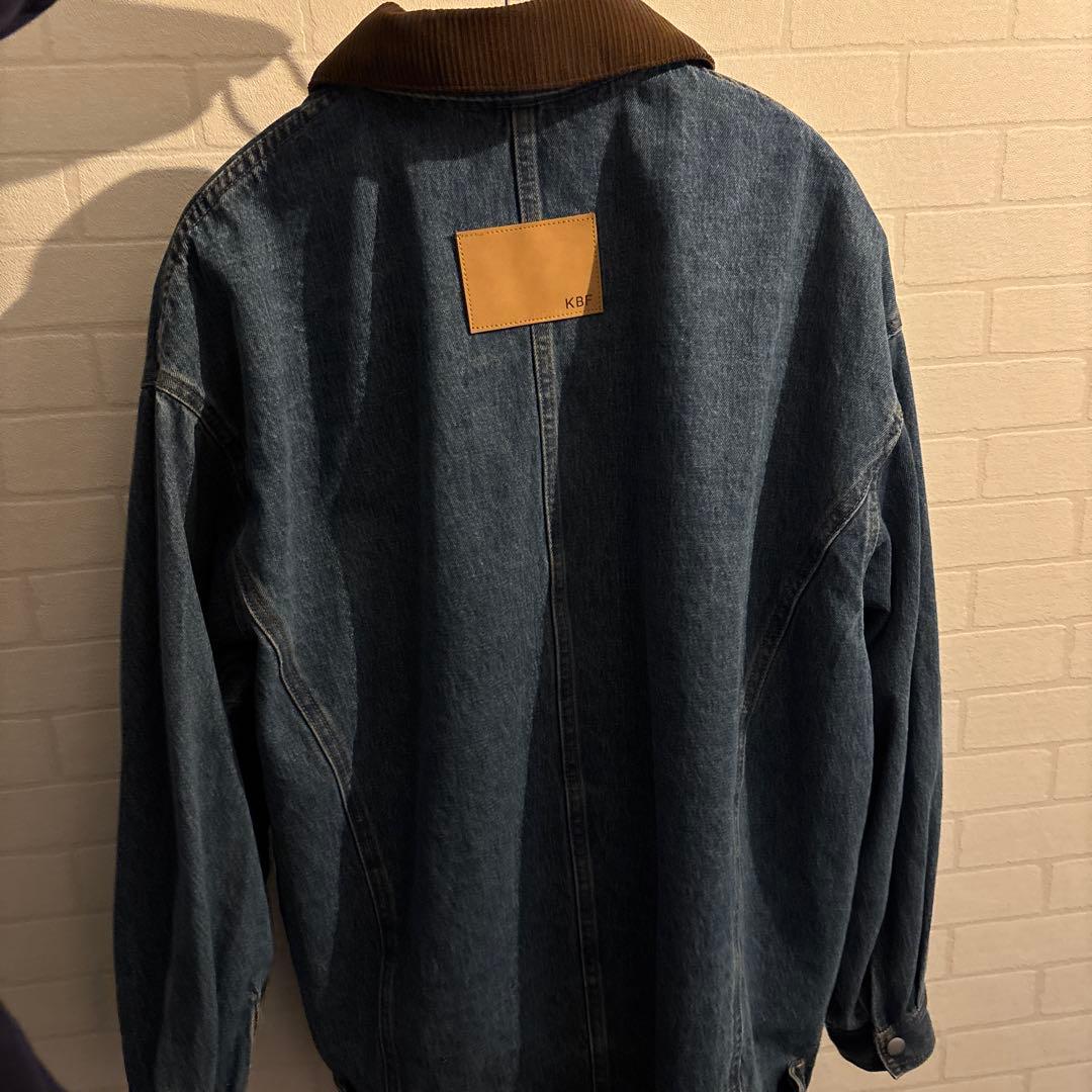 KBF 2WAY デニムブルゾン 【ライトブルー】