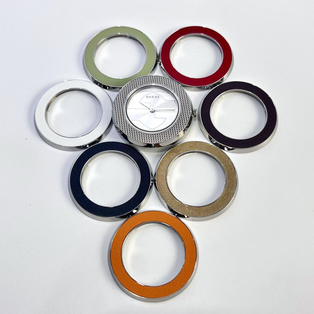 GUCCI グッチ Uプレイ チェンジベゼル ベルト 7点セット 腕時計