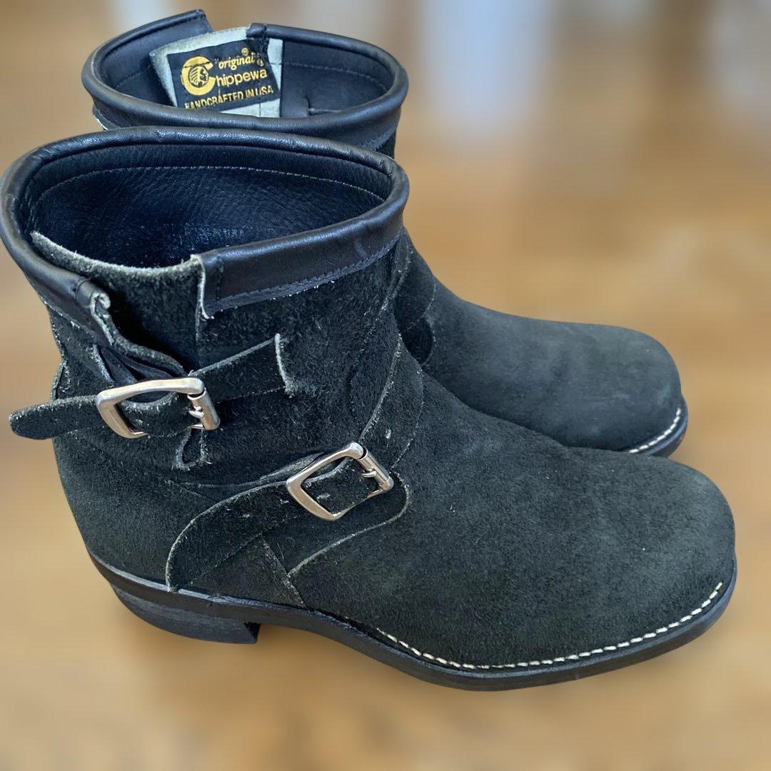 m*様 チペワ　スエードエンジニアブーツ